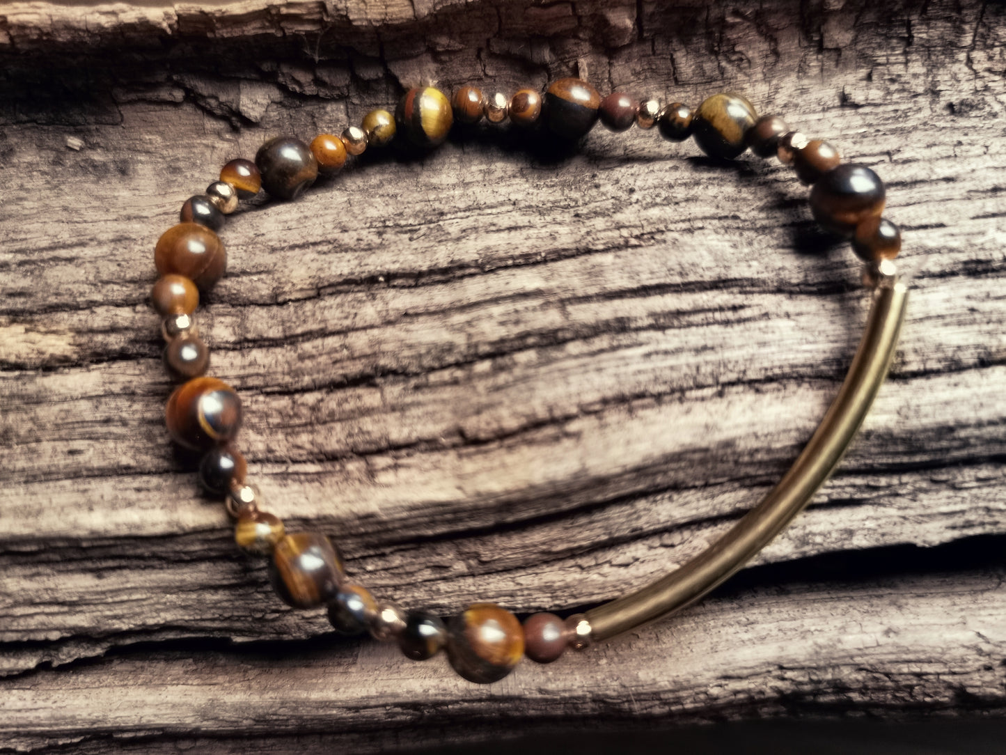 Tiger Eye Bracelet - Confidence, Protection & Grounded Elegance