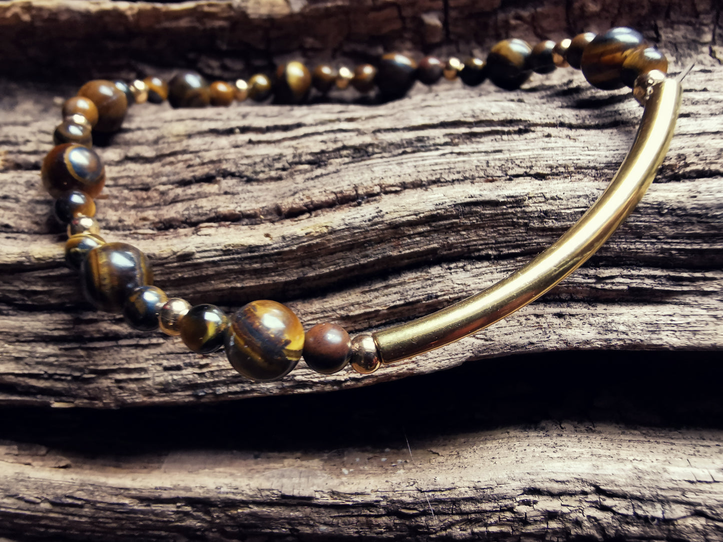 Tiger Eye Bracelet - Confidence, Protection & Grounded Elegance