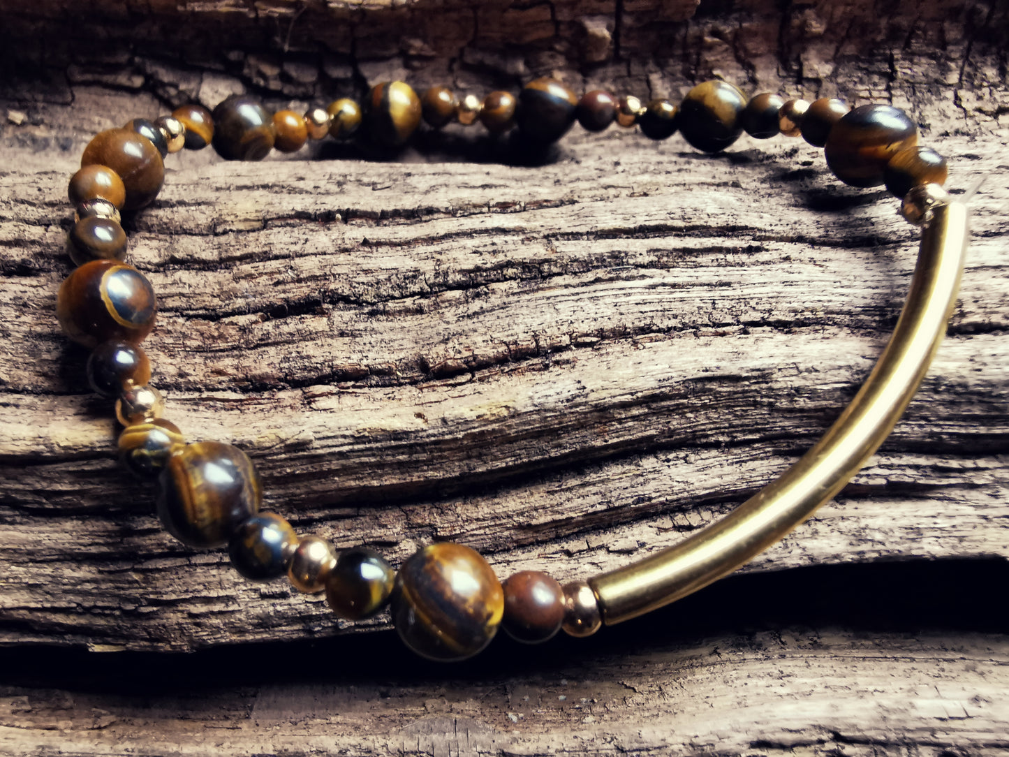 Tiger Eye Bracelet - Confidence, Protection & Grounded Elegance