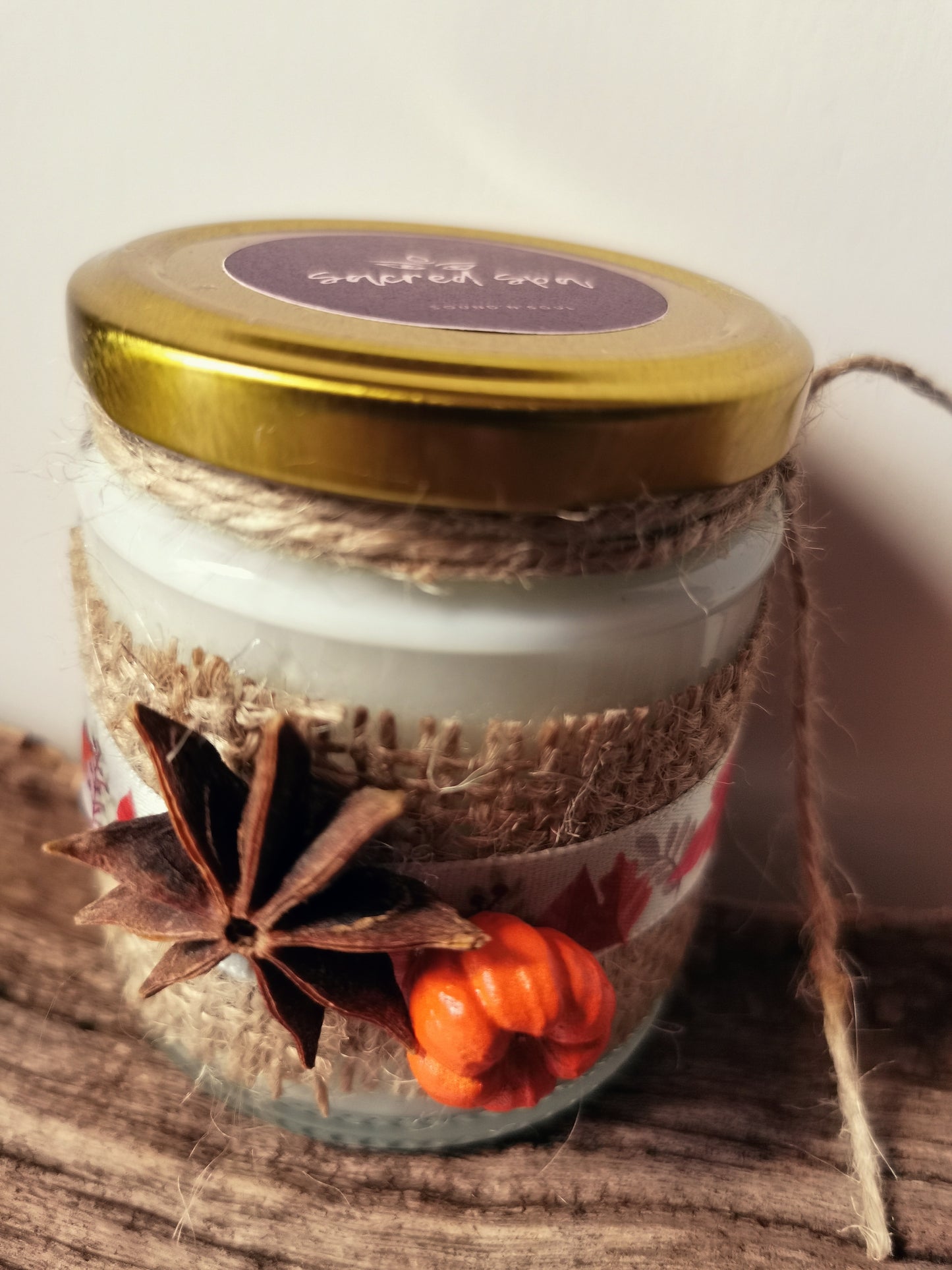 Pumpkin Spice Rustic Candle