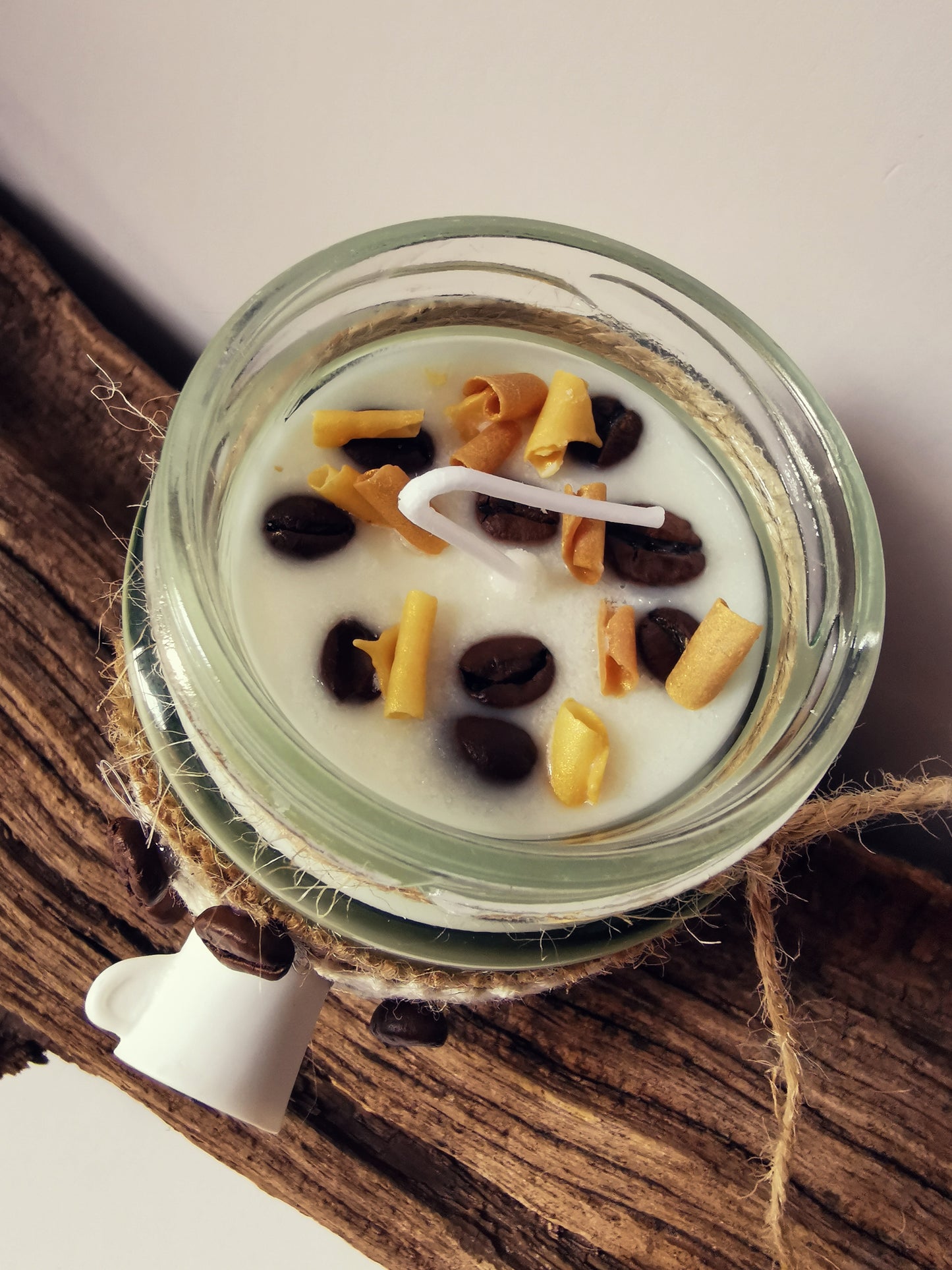 Carmel Latte Rustic Candle