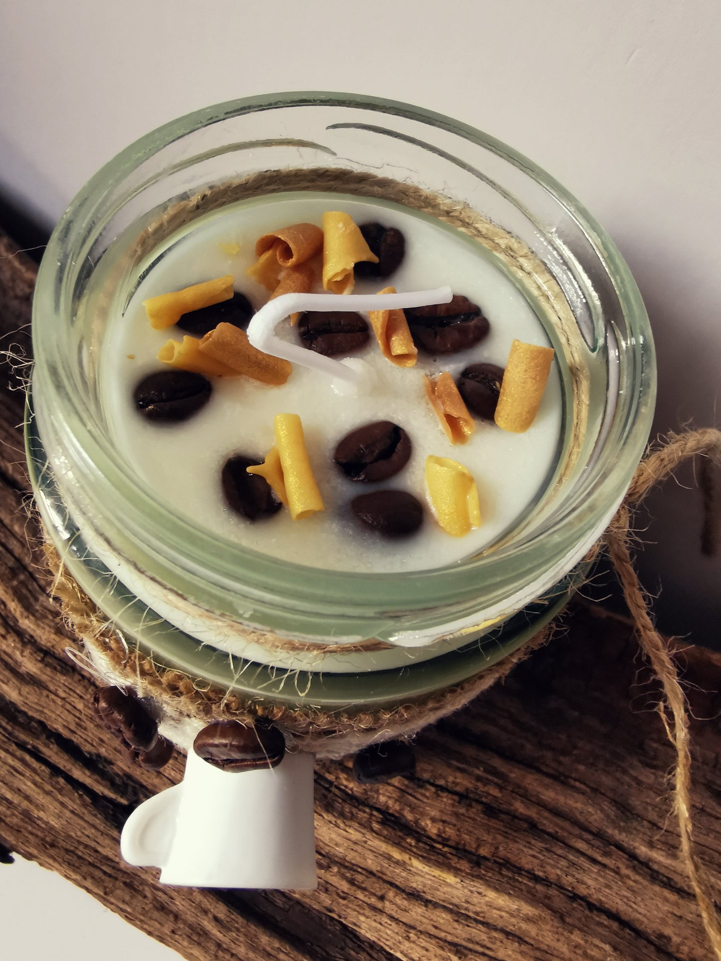 Carmel Latte Rustic Candle