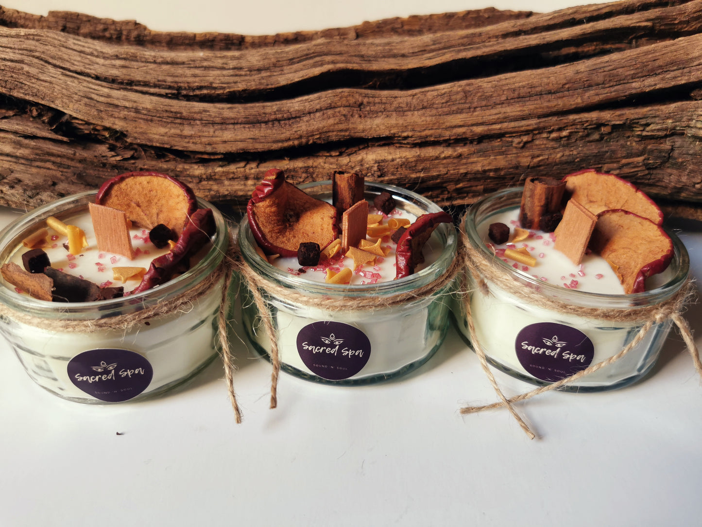 Baked Apple Rustic Candle- SMALL