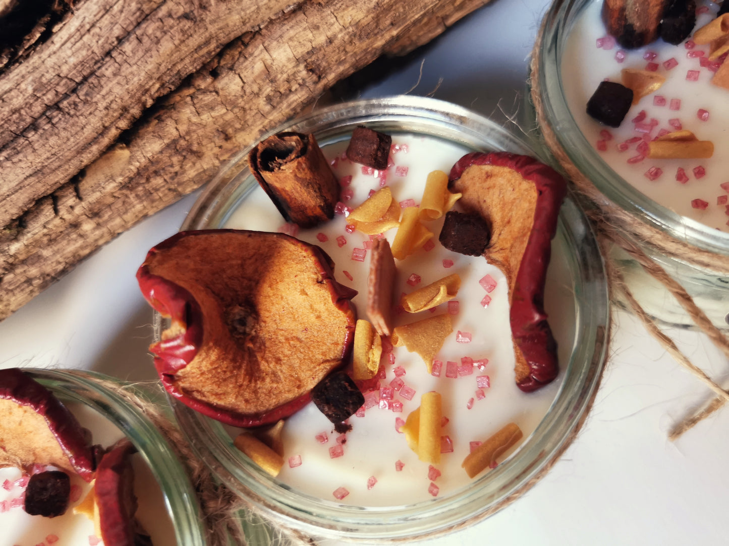 Baked Apple Rustic Candle- SMALL