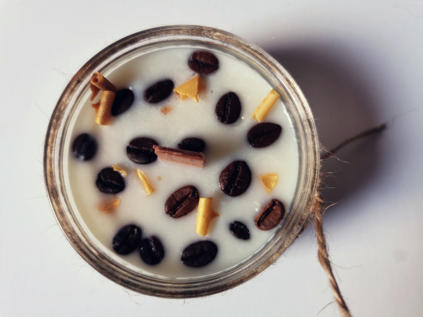 Carmel Latte Rustic Candle- SMALL